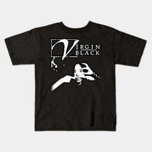 Virgin Black metal Kids T-Shirt